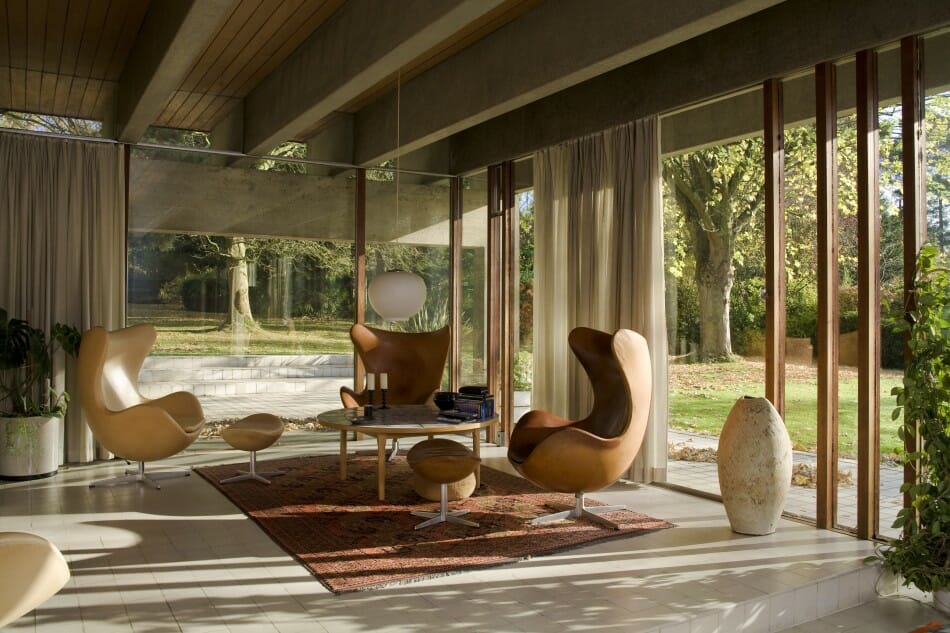 Grand Design Home In Hertfordshire By Danish Architect Jørn Utzon Hertfordshire By Danish Architect